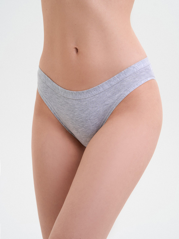 

Трусы женские Mademoiselle TC103 Slip V/B серые 4 /M /46RU, Серый, TC103 Slip V/B