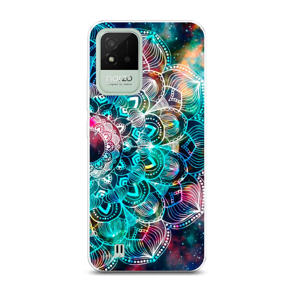 

Чехол Awog на Realme Narzo 50i "Мандала космос", 2510050-4