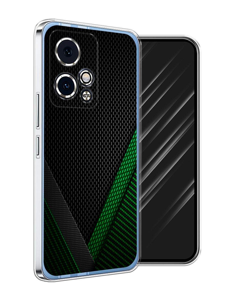

Чехол Awog на Honor 90 GT "Зеленый карбон", Черный;зеленый, 6123450-1