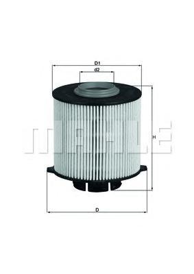 

Фильтр топливный Mahle/Knecht KX265D