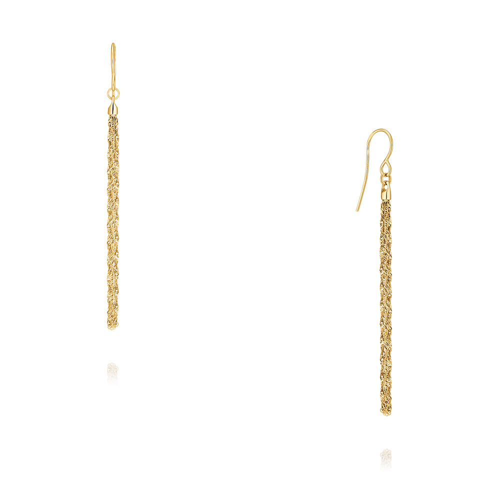 

Серьги из желтого золота ADAMAS 2504831-А55-01, 2504831-А55-01