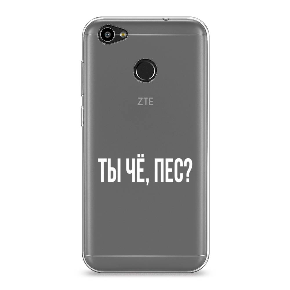 

Чехол Awog на ZTE Blade A6 / ЗТЕ Блэйд A6 "Ты чё, пес", 132350-6