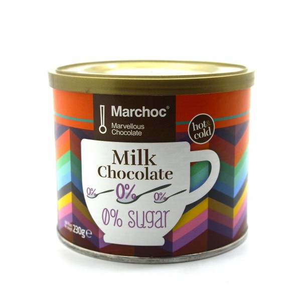 

Горячий шоколад Marchoc молочный 0% сахара, без сахара, 230 гр., 12.05.600