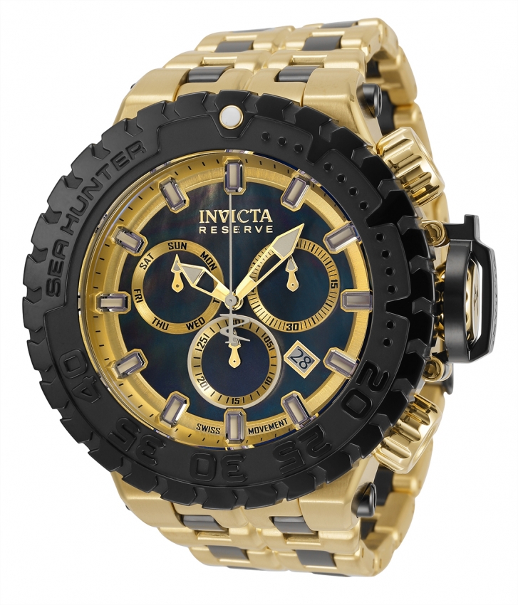 фото Наручные часы мужские invicta 34595 золотистые