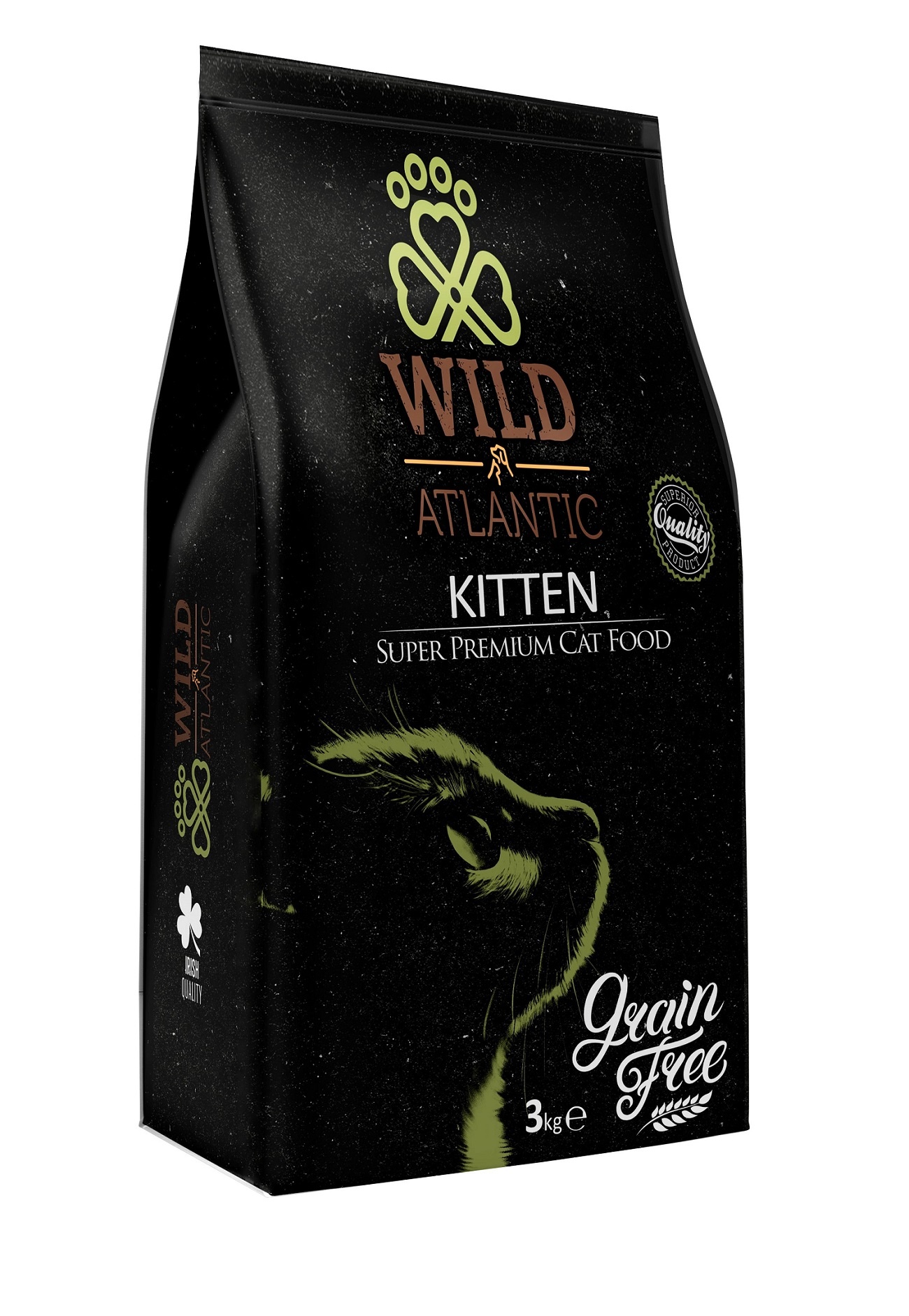 

Сухой корм для котят Wild Atlantic, курица и рыба, 3 кг