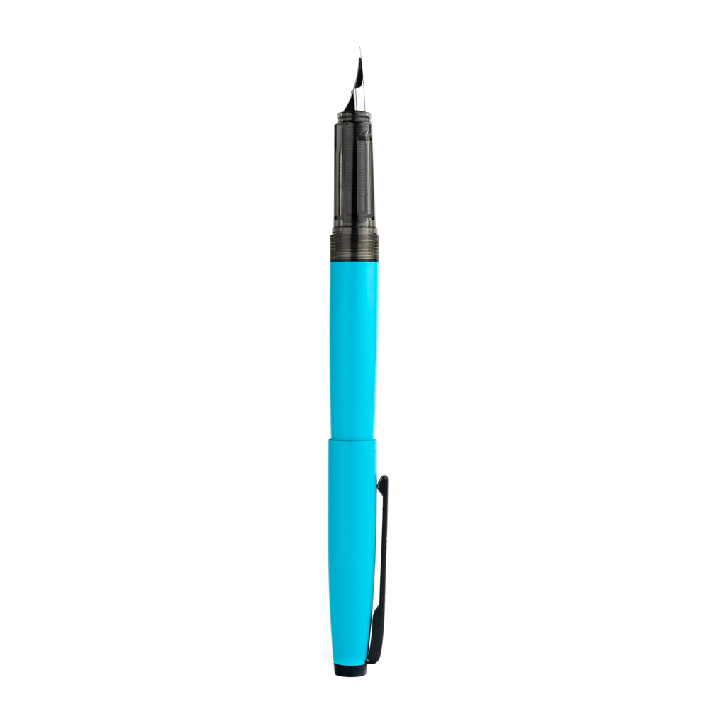 Ручка перьевая Малевичъ 196410 с конвертером, перо EF 0,4 мм, бирюзовый
