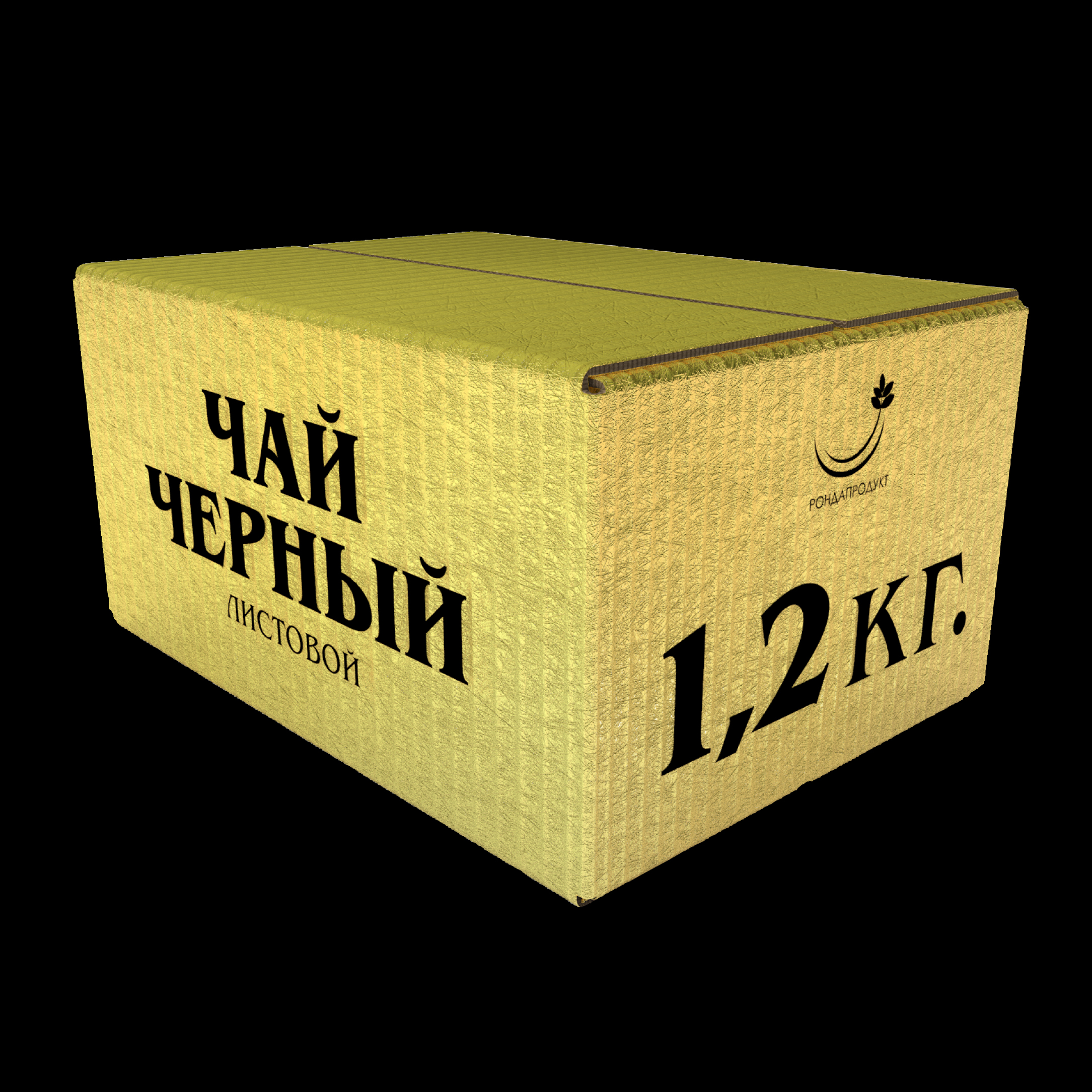 Чай Рондапродукт черный листовой STD PS иранский, 1,2 кг