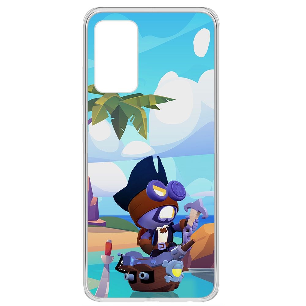 Чехол-накладка Brawl Stars-Темный Корсар Карл для Samsung Galaxy A32 (A325)