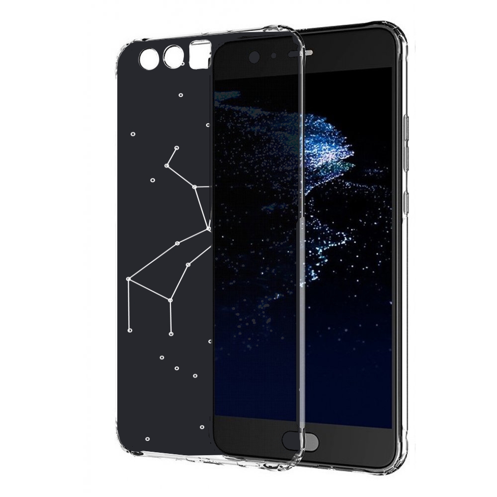 

Чехол бампер MyPads знак зодиака стрелец 6 для Huawei P10 Plus п, Прозрачный, Tocco