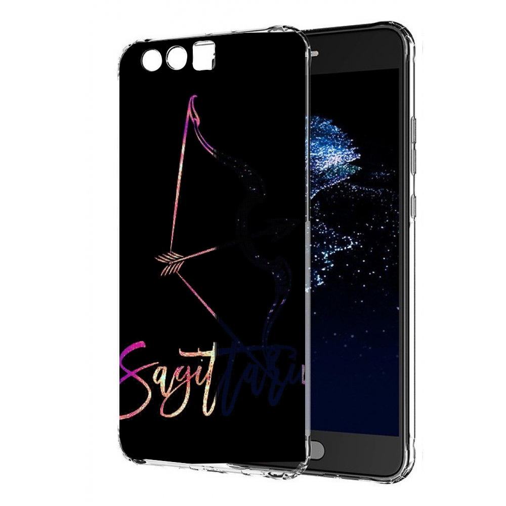

Чехол бампер MyPads знак зодиака стрелец 3 для Huawei P10 Plus п, Прозрачный, Tocco