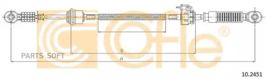 

COFLE Трос КПП Ford Transit 00-06 L=820