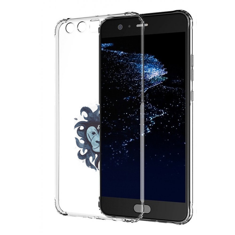 

Чехол бампер MyPads знак зодиака лев 5 для Huawei P10 Plus проти, Прозрачный, Tocco