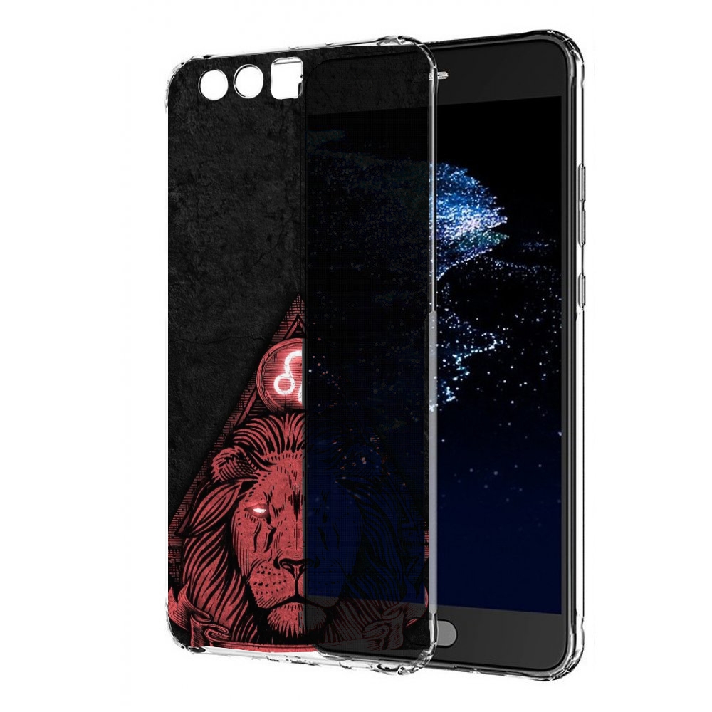 

Чехол бампер MyPads знак зодиака лев 4 для Huawei P10 Plus проти, Прозрачный, Tocco