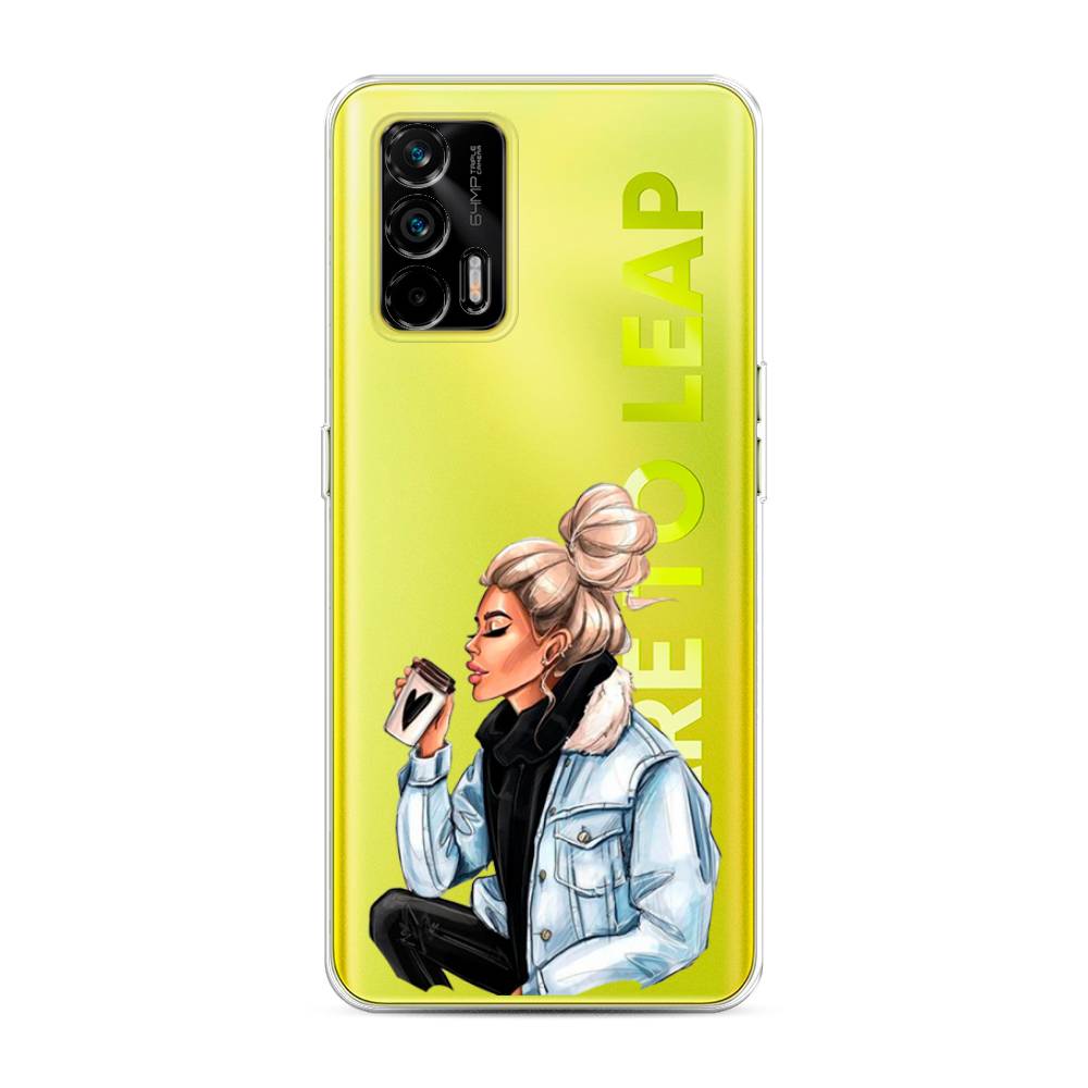 

Чехол Awog на Realme Q3 Pro "Cute girl", Разноцветный, 256550-7