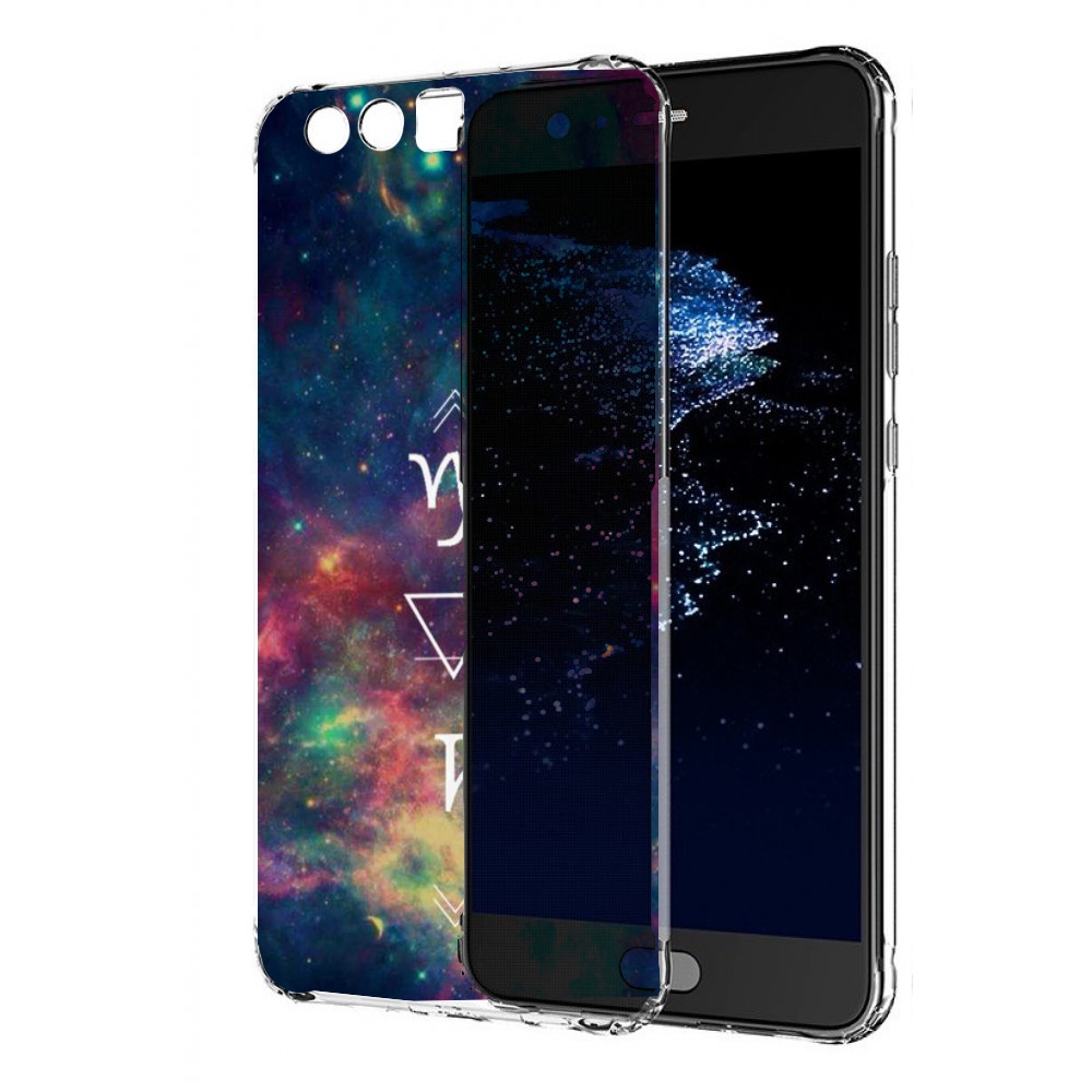 

Чехол бампер MyPads знак зодиака козерог 5 для Huawei P10 Plus п, Прозрачный, Tocco