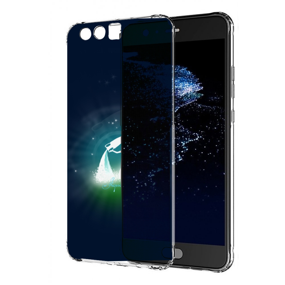 

Чехол бампер MyPads знак зодиака водолеи 1 для Huawei P10 Plus, Прозрачный, Tocco