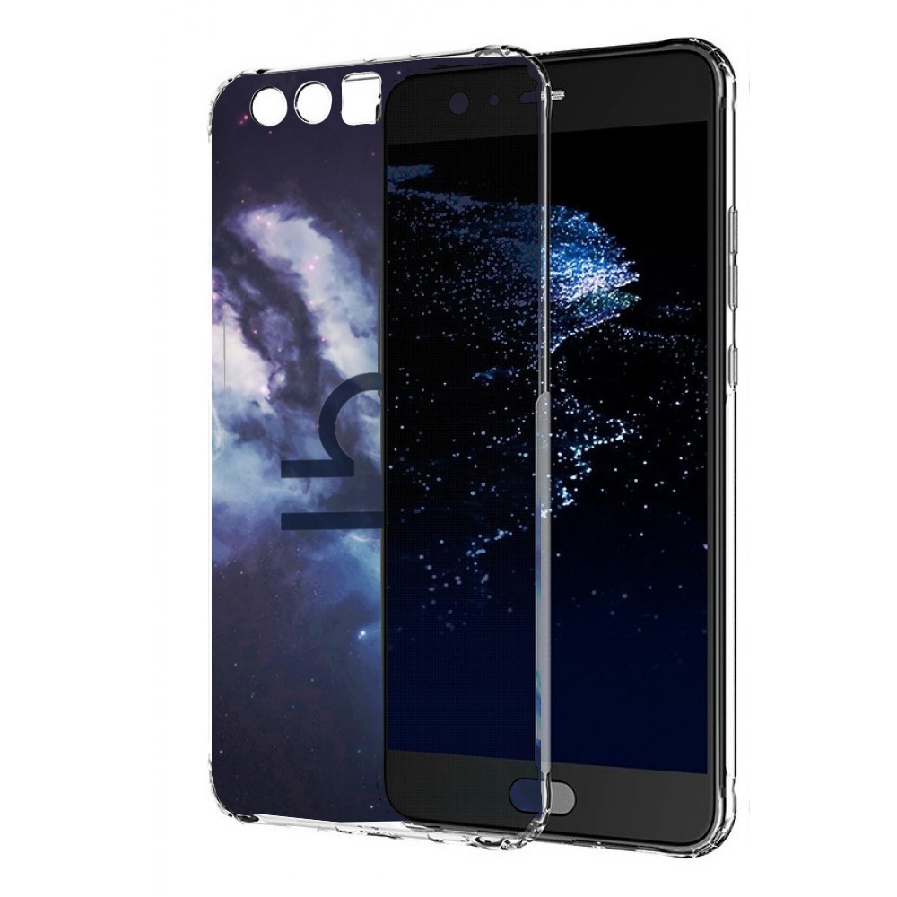 

Чехол бампер MyPads знак зодиака весы 5 для Huawei P10 Plus прот, Прозрачный, Tocco