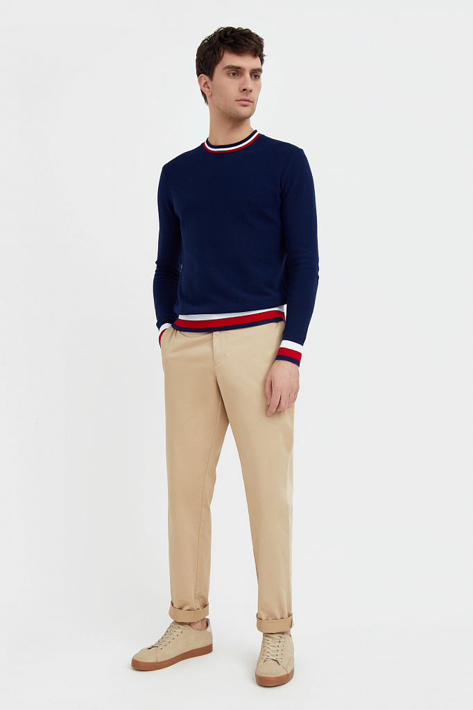 

Джемпер мужской Finn Flare B21-21123 синий L