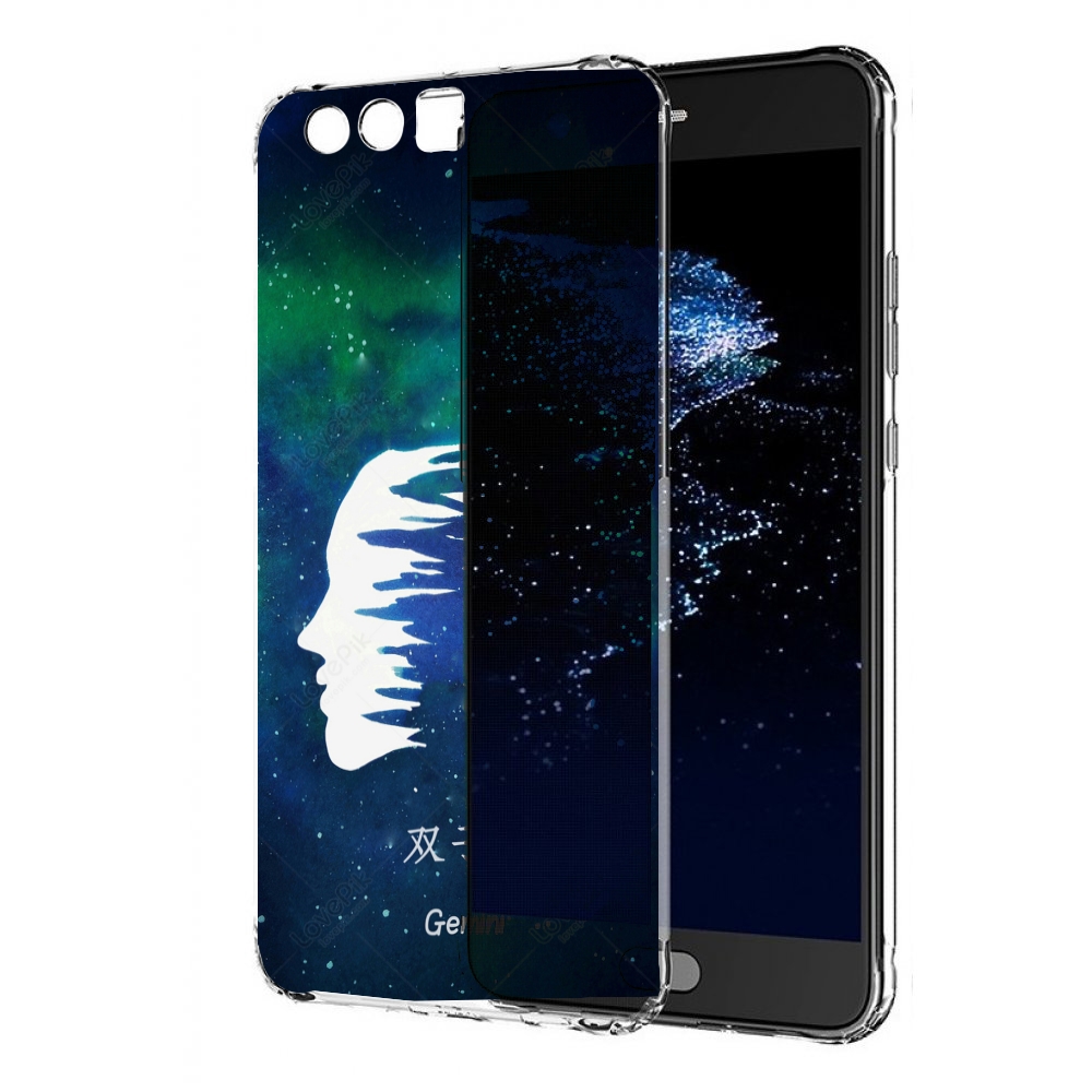 

Чехол бампер MyPads знак зодиака близнецы 6 для Huawei P10 Plus, Прозрачный, Tocco
