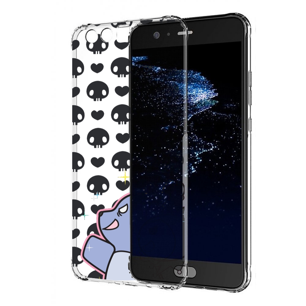 

Чехол бампер MyPads злые-мини-животные детский для Huawei P10 Pl, Прозрачный, Tocco