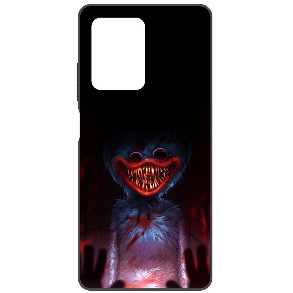 

Чехол-накладка Софт Атака Хаги Ваги для Xiaomi Redmi Note 12, Черный
