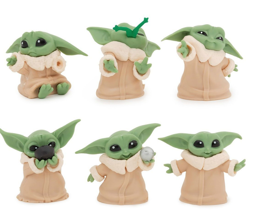 

Набор фигурок NoBrand Star Wars: Mandalorian: Grogu