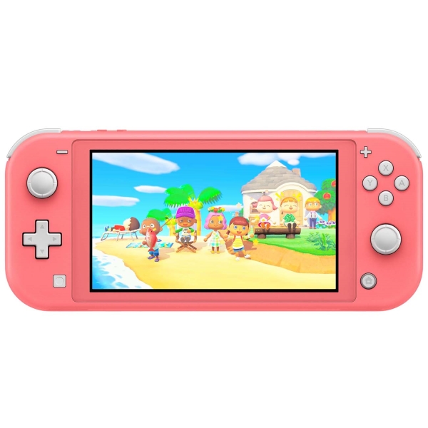 фото Игровая консоль nintendo switch lite animal crossing: new horizons pink