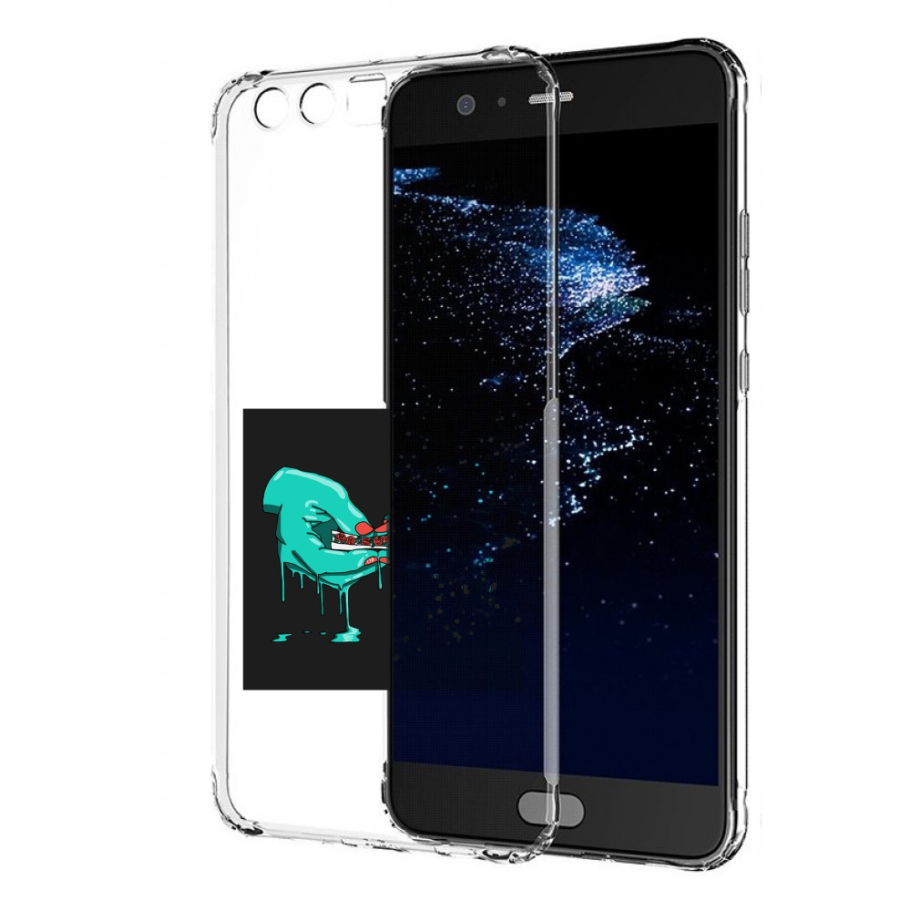 

Чехол бампер MyPads закручиваю-розочки для Huawei P10 Plus проти, Прозрачный, Tocco