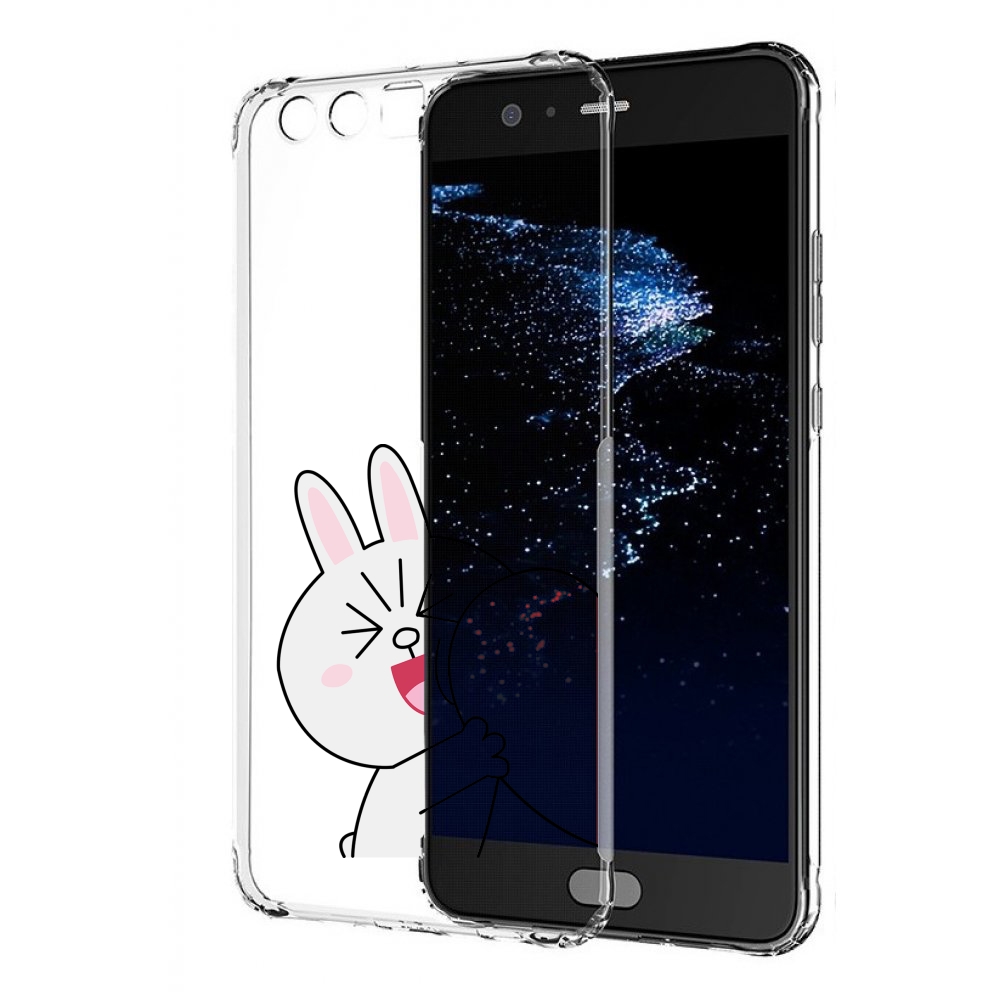 

Чехол бампер MyPads зайчик-с-полуседрцем для Huawei P10 Plus про, Прозрачный, Tocco
