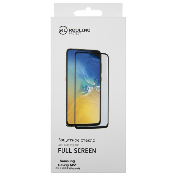 

Защитное стекло Red Line для Galaxy M51, черное (УТ000022640), Galaxy M51 черный