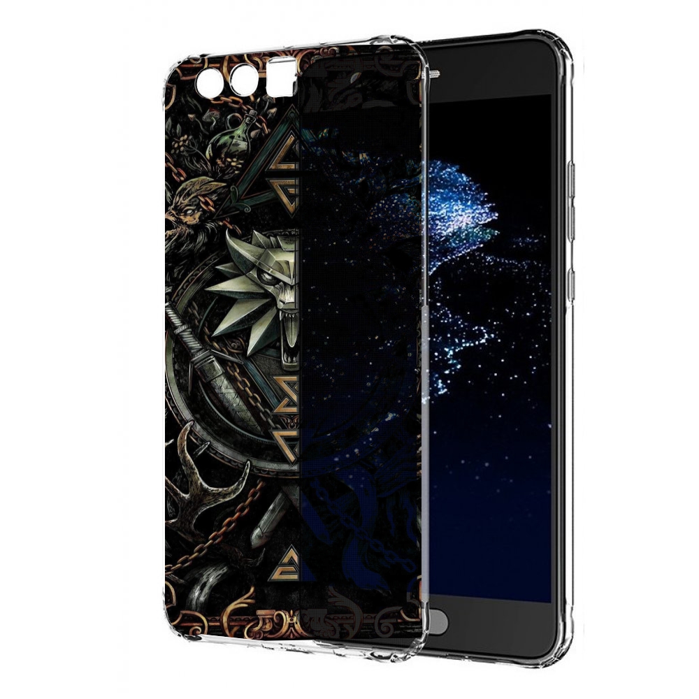

Чехол бампер MyPads загружено для Huawei P10 Plus противоударный, Прозрачный, Tocco