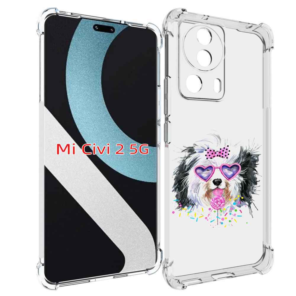 

Чехол MyPads пушистик для Xiaomi Civi 2, Прозрачный, Tocco