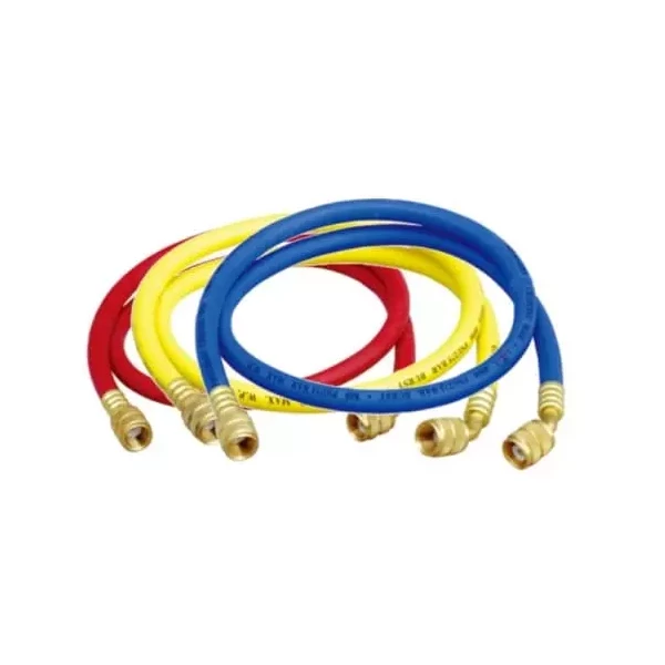 

Заправочные шланги Value VRP-U-RYB (1.8 м; 1/4" SAE; набор для R12, 22, 134, 404, 407, 507