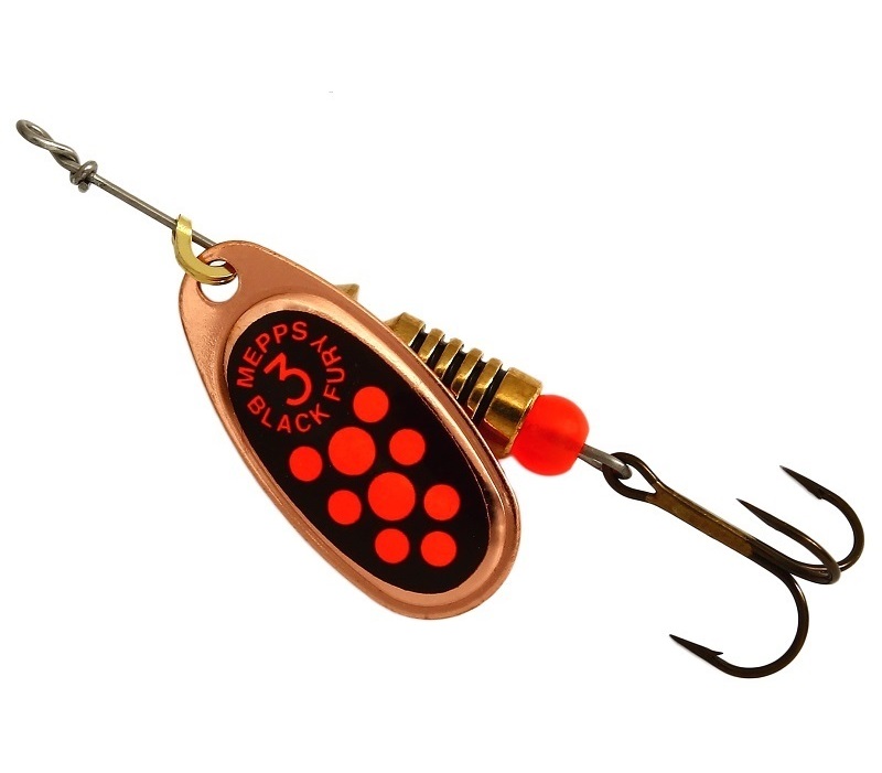 

Блесна Mepps Comet Black Fury №3 copper/fluo/orange, Оранжевый;медный, Comet Black Fury