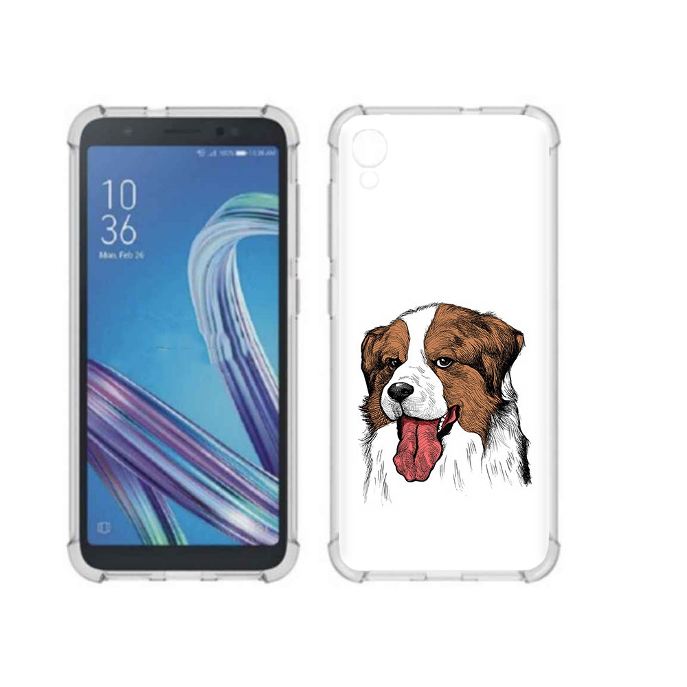 

Чехол MyPads Tocco для Asus ZenFone Live L1 (G552KL) бетховен (PT113202.648.230), Прозрачный, Tocco