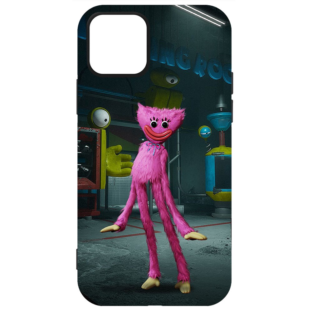 

Чехол-накладка Софт Хаги Ваги - Киси Миси для iPhone 12 Pro Max, Черный
