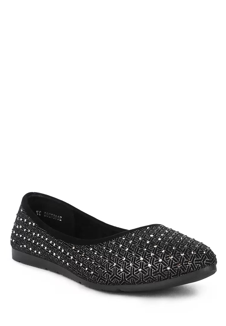 

Балетки женские T.Taccardi 28407260 черные 36 RU, Черный, 28407260
