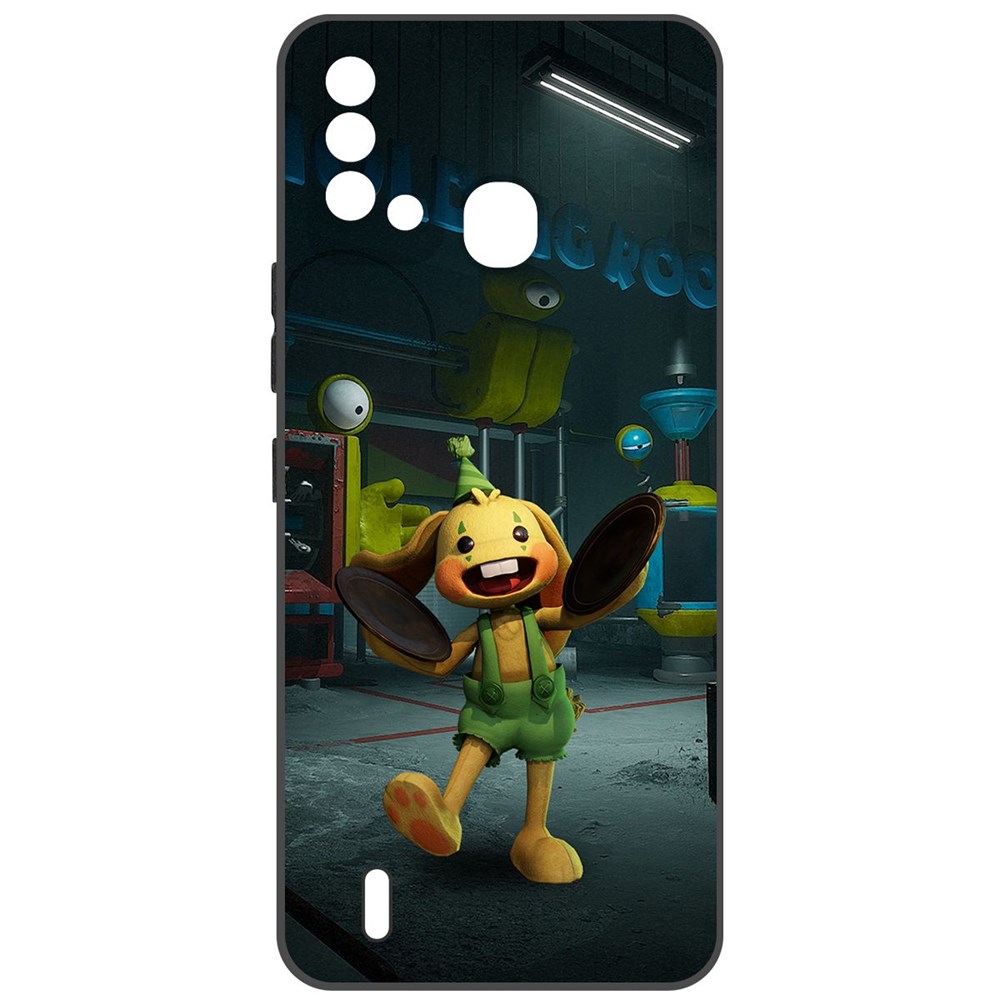 

Чехол-накладка Софт Хаги Ваги - Крольчонок Бонзо для Itel Vision 2S, Черный