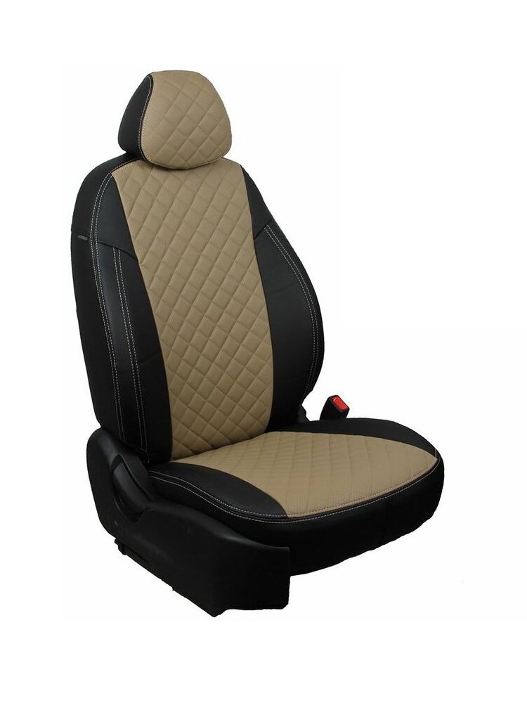 

Авточехлы Chevrolet Niva 1 2002-2020 экокожа черный, бежевый Автопилот she-ni-n02-chetb-r, Chevrolet Niva 1 внедорожник 2002-2009
