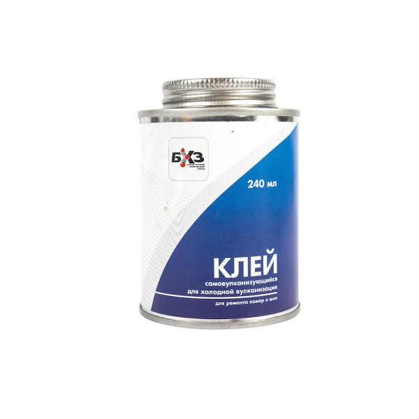 Клей для холодной вулканизации 240мл жест.банка БХЗ