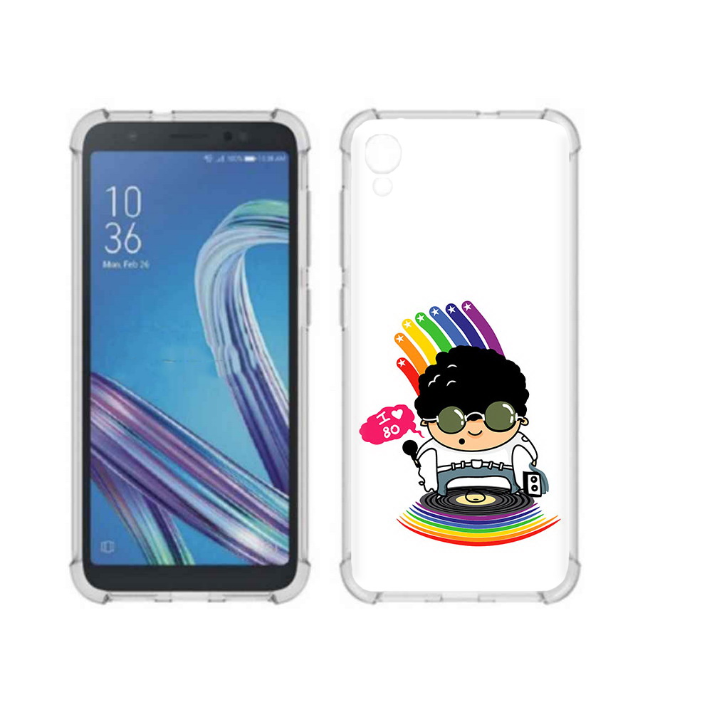 

Чехол MyPads Tocco для Asus ZenFone Live L1 (G552KL) Я люблю 80-е (PT113202.648.205), Прозрачный, Tocco