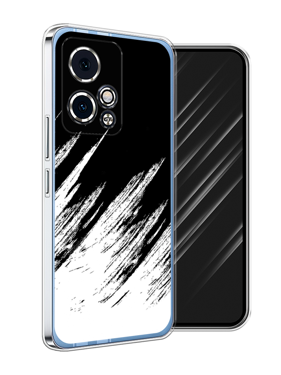 

Чехол Awog на Honor 90 GT "Черно белые брызги", Черный;белый;бежевый, 6123450-1