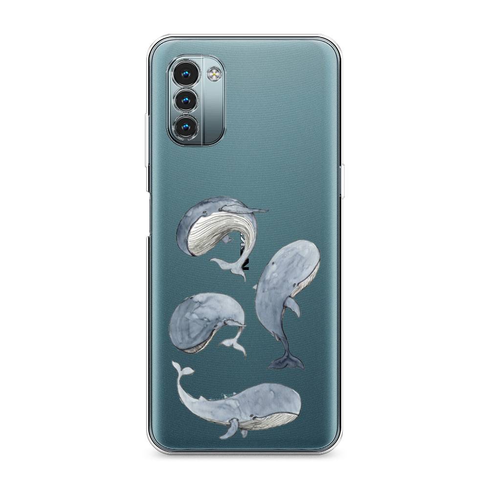 

Чехол Awog на Nokia G11 / Нокиа G11 "Киты", Разноцветный, 125150-1