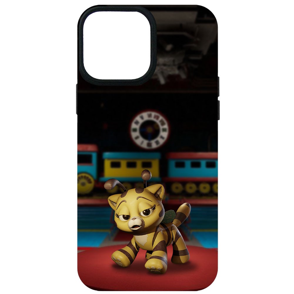 

Чехол-накладка Софт Хаги Ваги - Кошка-Пчёлка для iPhone 13 Pro Max, Черный