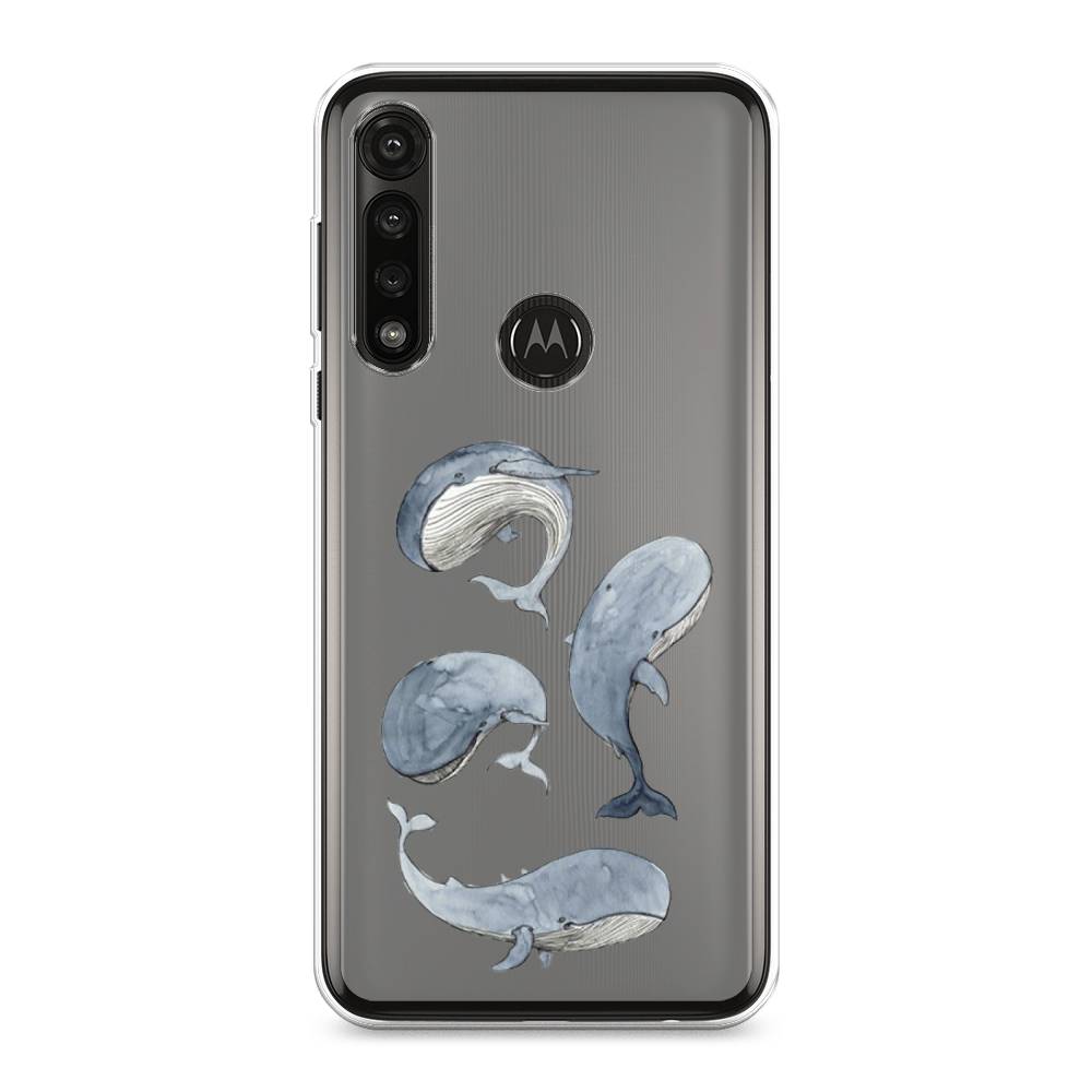 

Чехол Awog на Motorola Moto G Power 2020 "Киты", Разноцветный, 242650-1