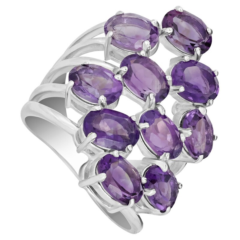 

Кольцо из серебра с аметистом р. , LAZURIT-ONLINE 7835PD, 7835PD