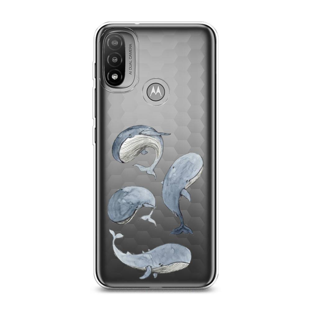 

Чехол Awog на Lenovo K14 Plus/Motorola Moto E20/E30/E40 "Киты", Разноцветный, 243450-1