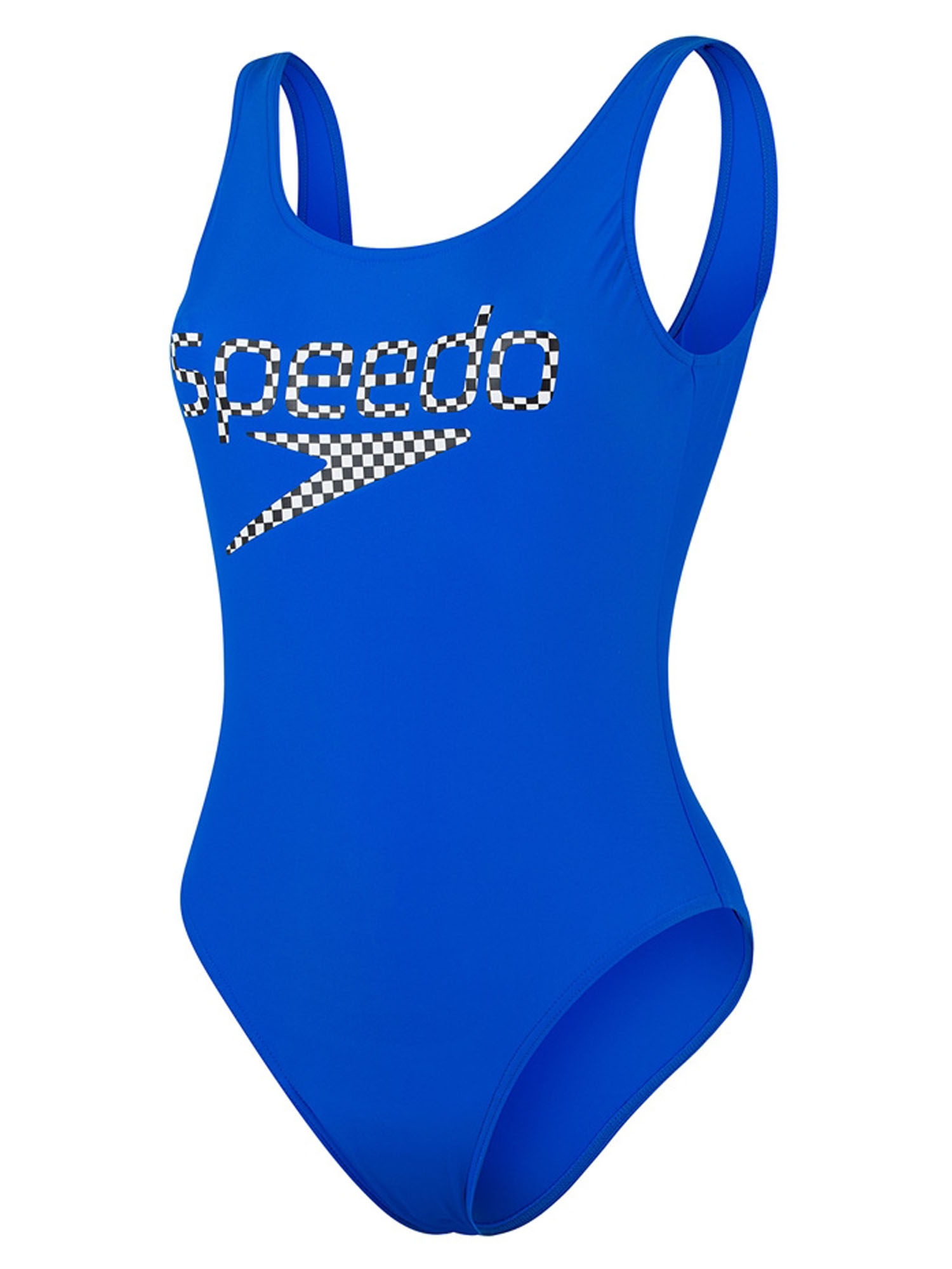 Купальник слитный женский Speedo Deep U-Bk Hi Leg 1Pc Pt Af синий 34