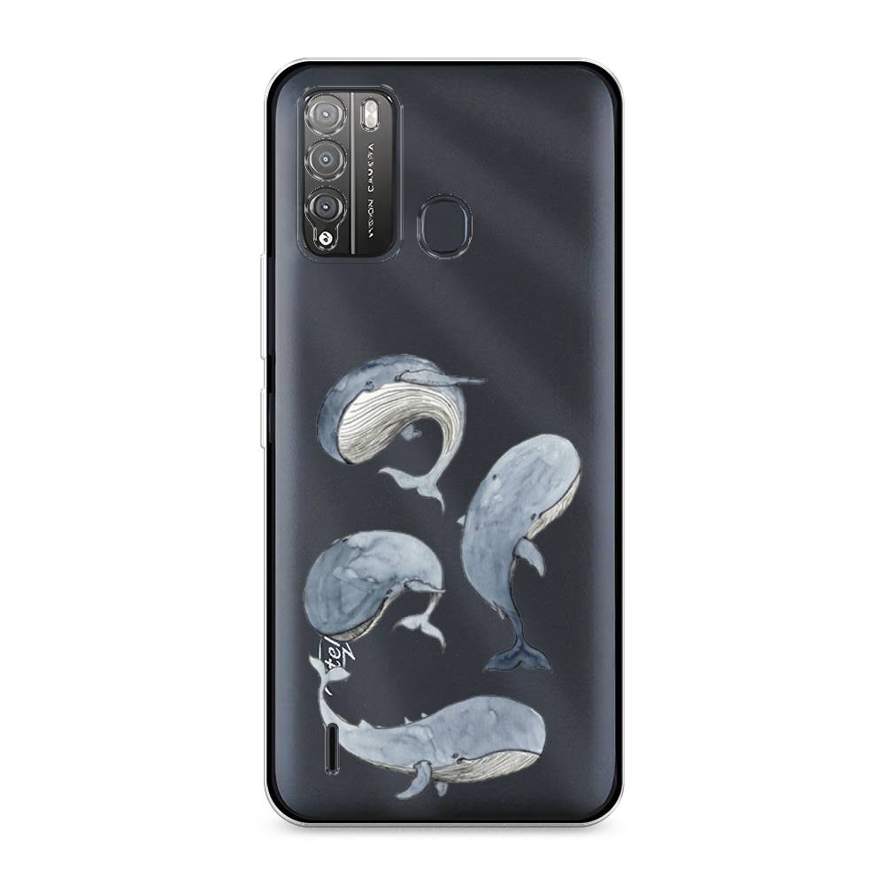 

Чехол Awog на Itel Vision 1 Pro "Киты", Разноцветный, 3200350-1