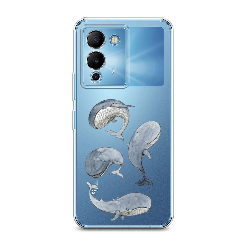 

Чехол Awog на Infinix Note 12 G96 "Киты", Разноцветный, 3101550-1